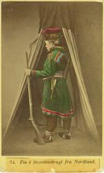 74. Fin i Sommerdragt, Nordland.