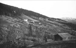 Gårdene Nordåsland og Søråsland i Nordbygda, Eggedal, fotogr