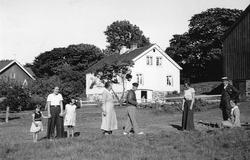 Fra ferieopphold på Lia gård på Tromøy, Arendal, Aust-Agder 