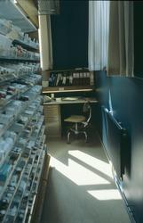 Kontorplass og oppbevaringssystem på Svaneapoteket i Trondhe