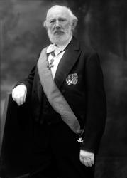 Portrett, S.H. Lundh (Sverrer Hakon), gift 1867 med Sophie f