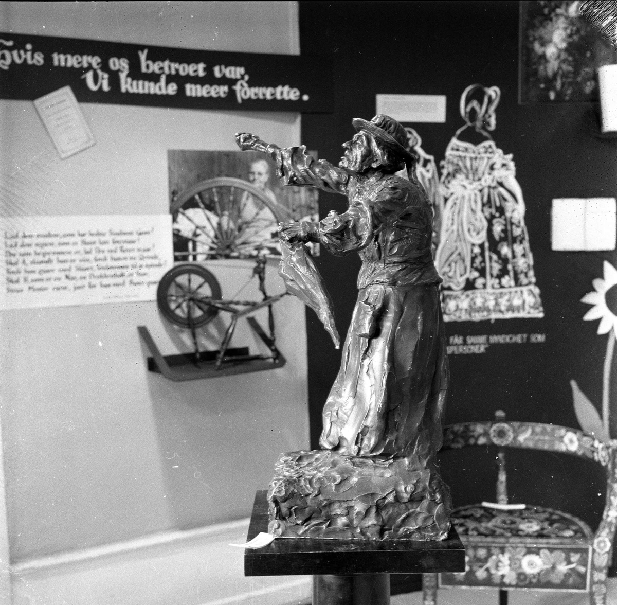 Kvinnesak-utstilling Frogner. Oslo mai 1959