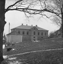 Fredriksten Festning, bygninger, murer, Halden, 17.03.1956.