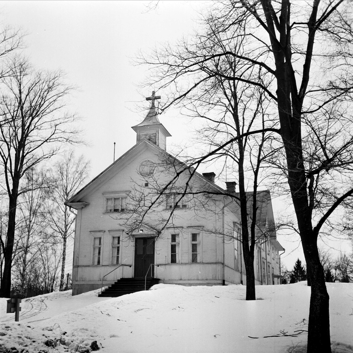 Söderfors missionskyrka, Söderfors, Uppland 1967