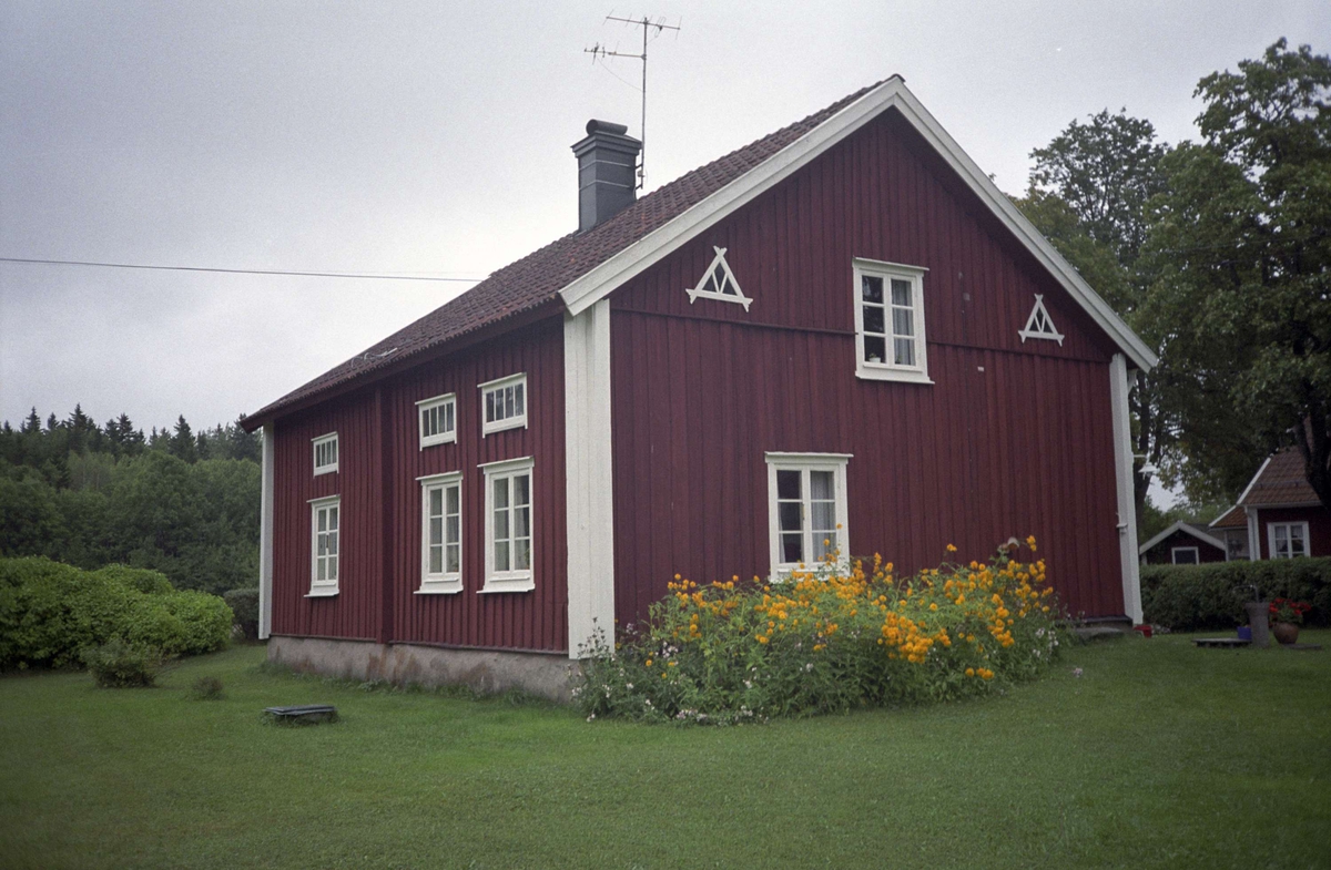 Bostadshus med femdelad plan, Bladåker, Bladåkers socken, Uppland 1995