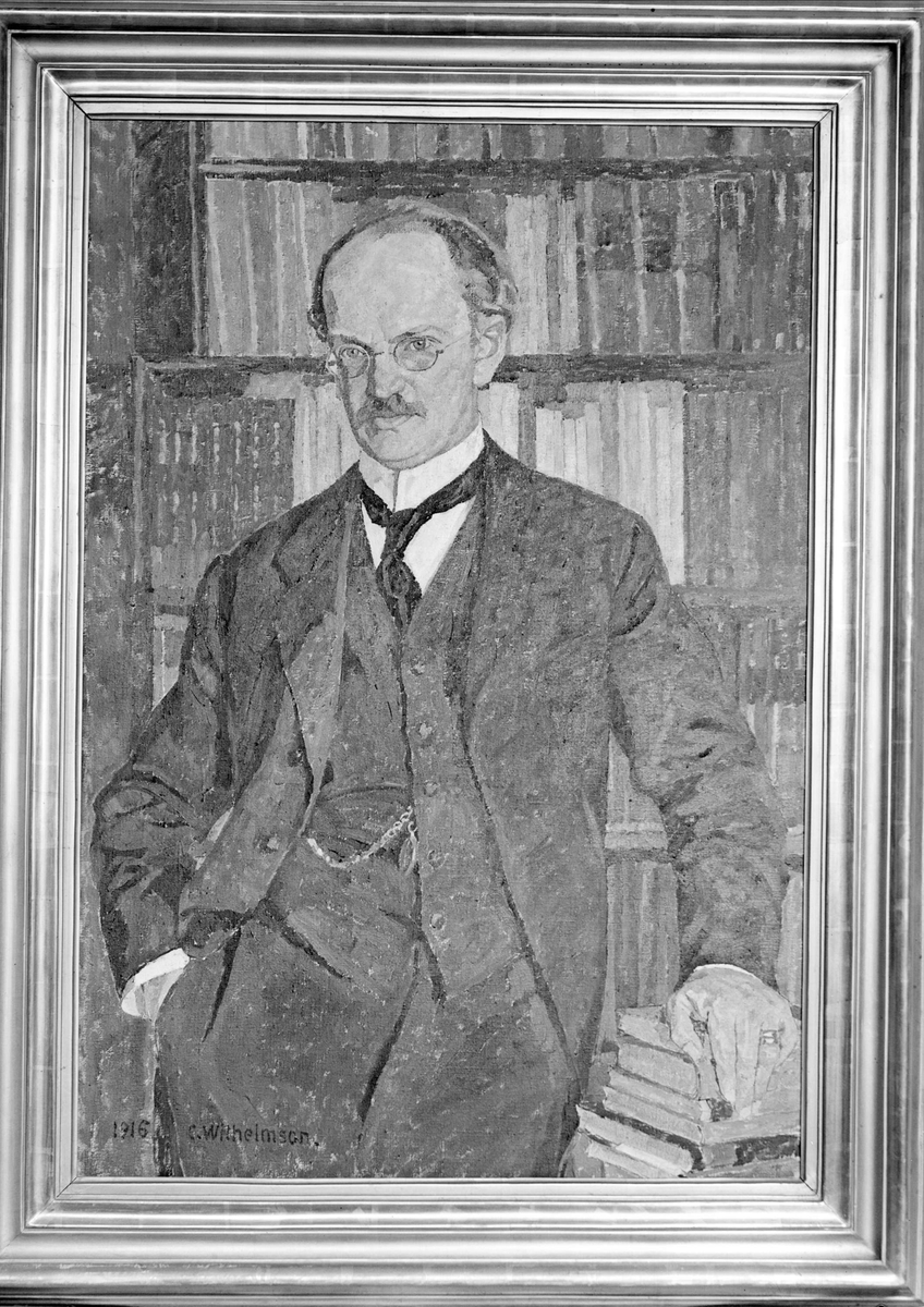 Akvarell av konstnären C. Wilhelmson 1916
