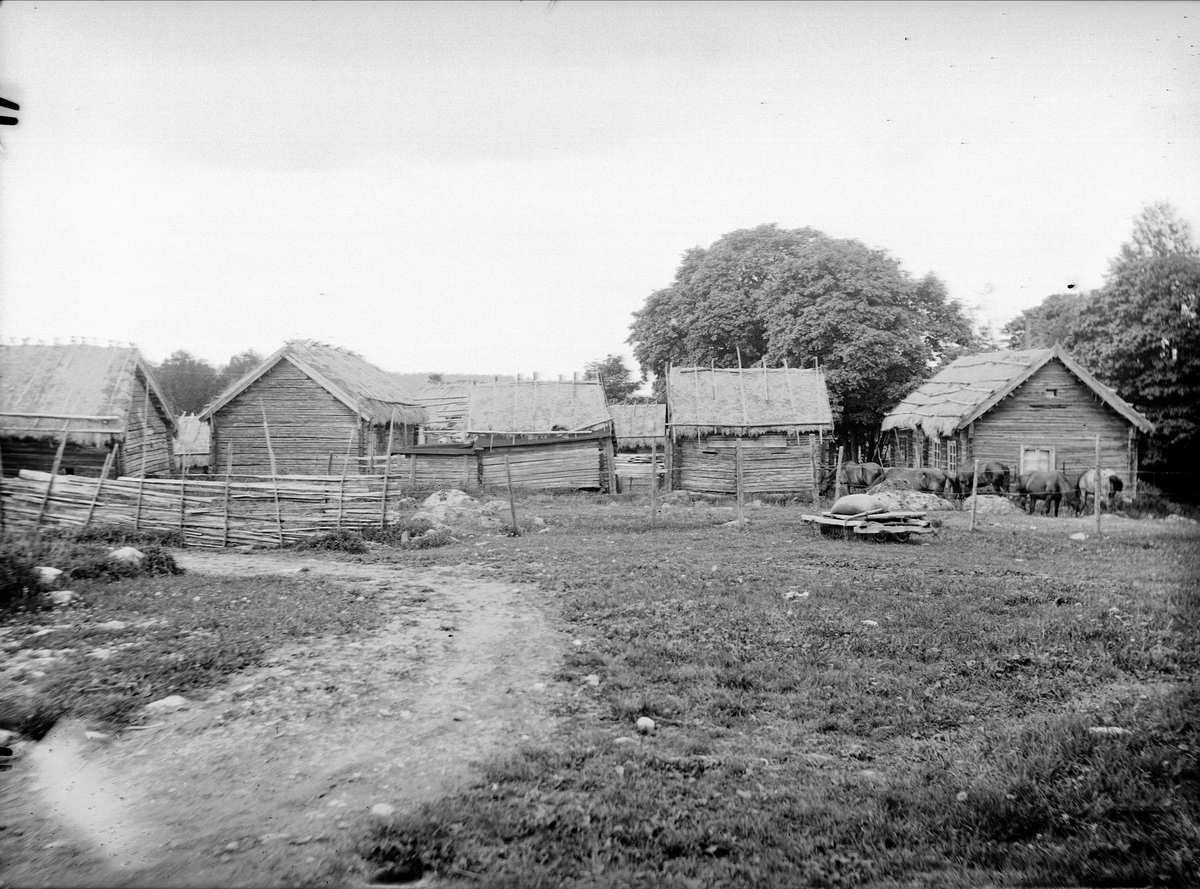 Kvekgården, Fröslunda socken, Uppland 1933