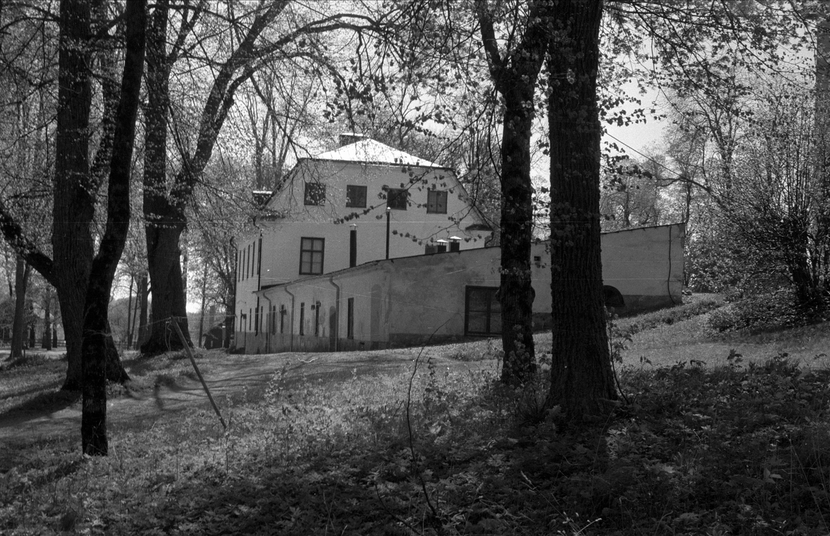 Herrgård och ekonomibyggnader, Sätuna gård, Björklinge socken, Uppland 1976
