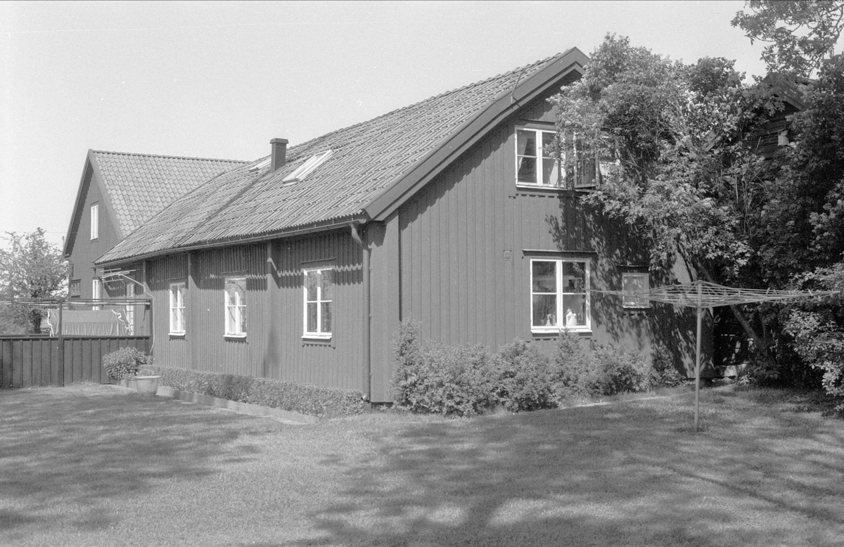 Bostadshus, Forkarbyholm, Bälinge socken, Uppland 1983