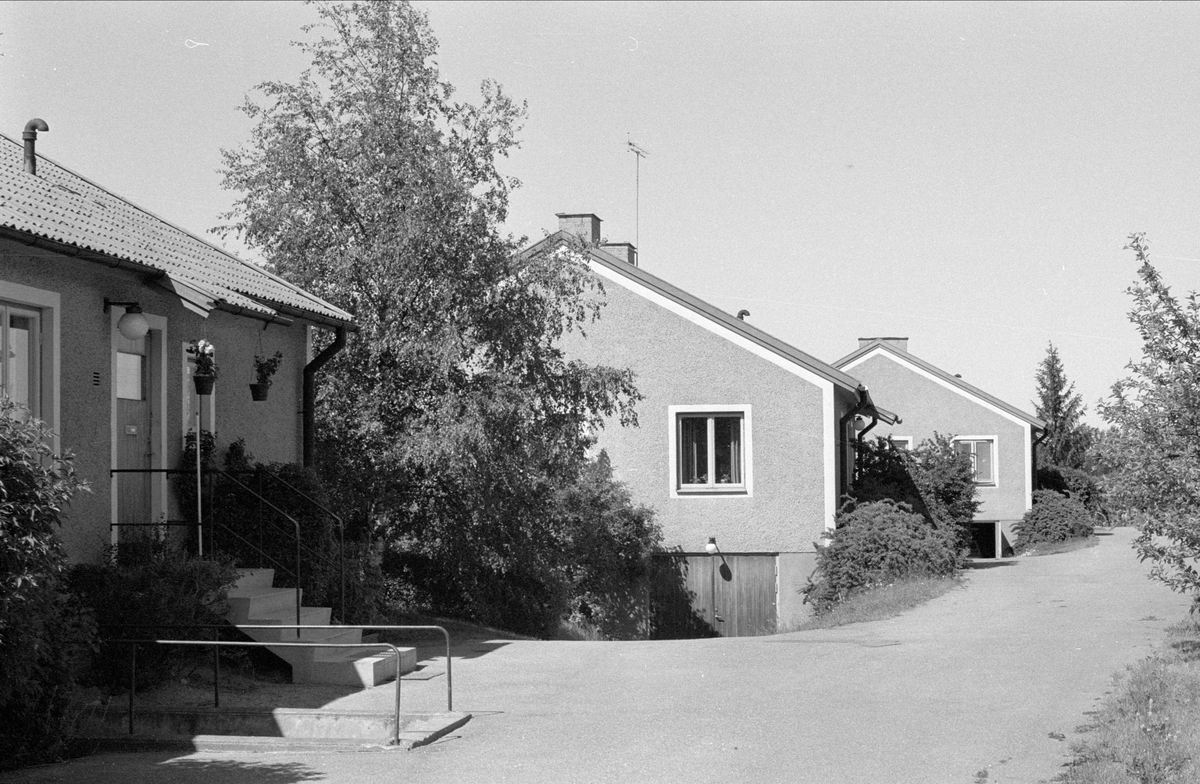 Lärarbostäder, Danmarksby, Danmark, Danmarks socken, Uppland 1977 ...