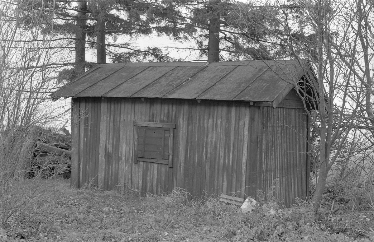 Uthus, Ånbo Faxan, Fullerö 18:1, Faxan, Gamla Uppsala socken, Uppland 1978