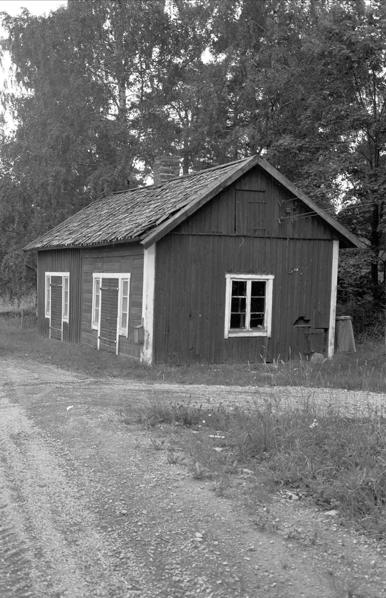 Uthus, Gråmunkehöga gård, Gråmunkehöga 5:3, Funbo socken, Uppland 1982
