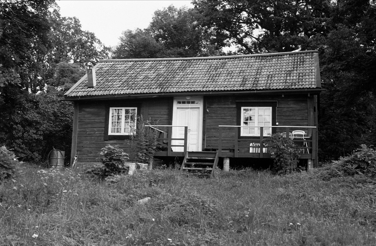 Bostadshus, Rungarns säteri, Bladåkers socken, Uppland 1987
