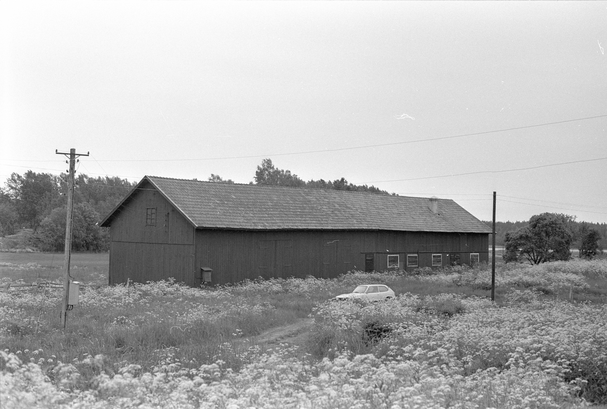 Ladugård/lada, Vreta, Burvik, Knutby socken, Uppland 1987