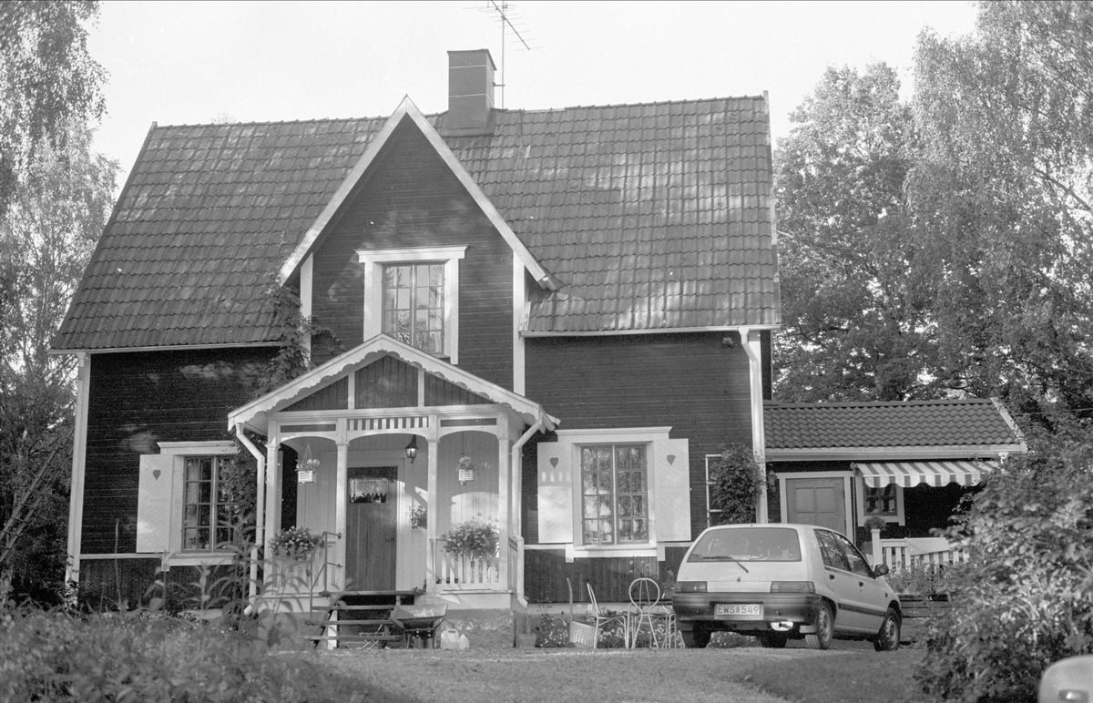Bostadshus, Björka, Lövsta, Almunge socken, Uppland 1987