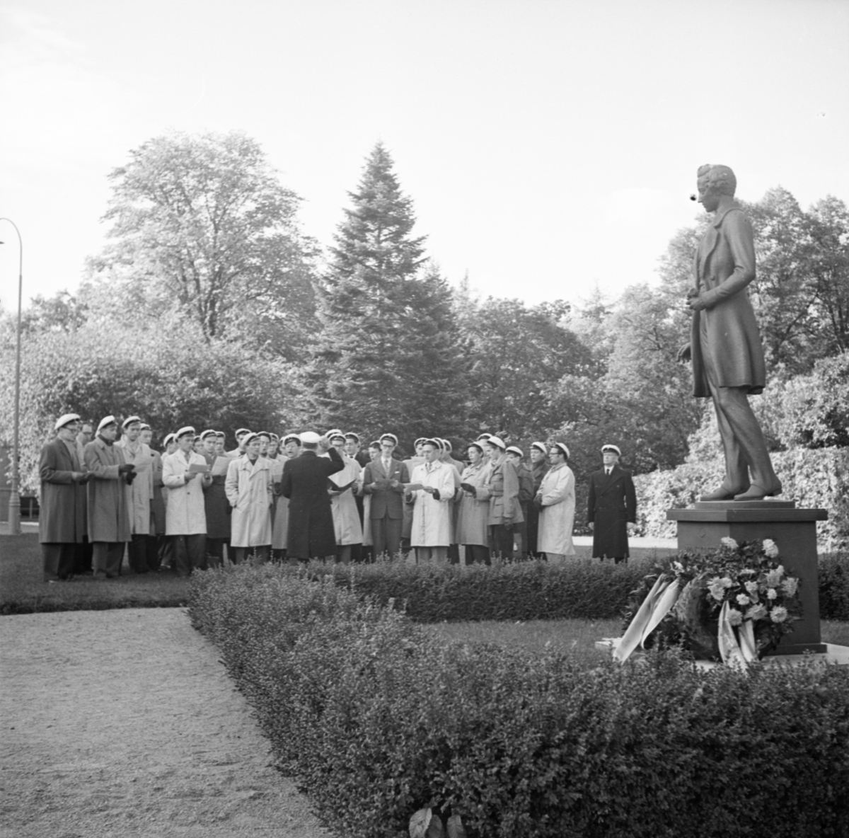 Prins Gustaf - "Sångarprinsen" - 100 års jubileum, Uppsala 1952