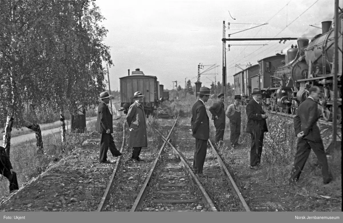 Avsporede godsvogner på Grorud stasjon