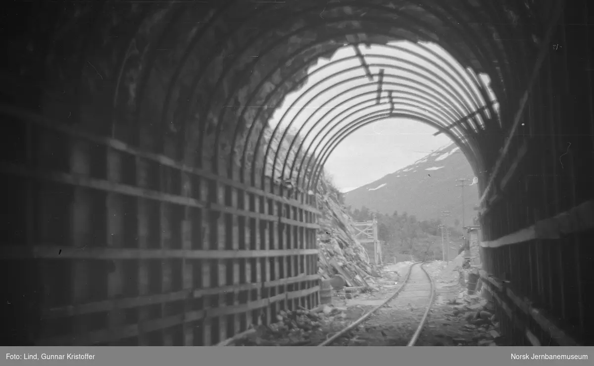 Nordlandsbaneanlegget : Storvoll tunnel søndre portal