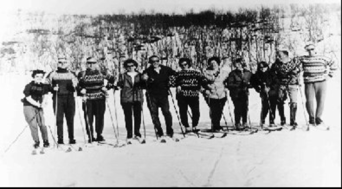 Gruppebilde/skitur
