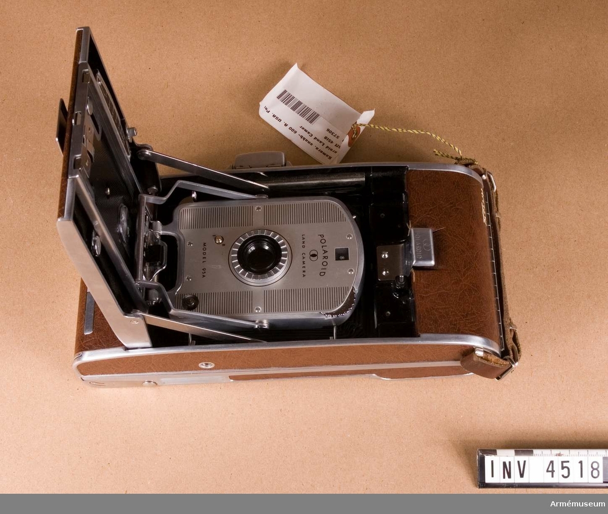 Snabbkamera 600 A, Polaroid Land Camera M 95 A.(M 3832-600011).