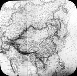 Krigen i Østasien: Russland-Østasien. Kart