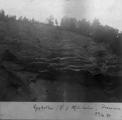 Geologi (Brøgger). Lysbilde utført 15-30 Mars 1900: Rygkolle