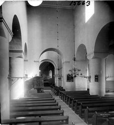 Gamle Akers kirke, interiør, Kristiania