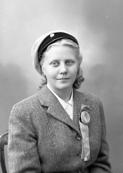 Enligt fotografens journal nr 7 1944-1950: "Stehr, Fr. Nina Här".
