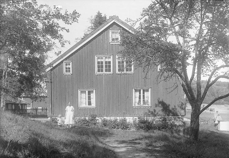 Enligt fotografens journal nr 5 1923-1929: "Josefsson, Fru (Röds gård) Stenungsund".