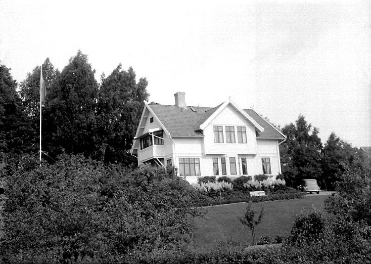 Enligt senare noteringar: "Veterinär Mattssons, tidigare doktor Sundbergs villa vid nuvarande Strömstadsvägen. Huset är numera kraftigt ombyggt." (BJ)