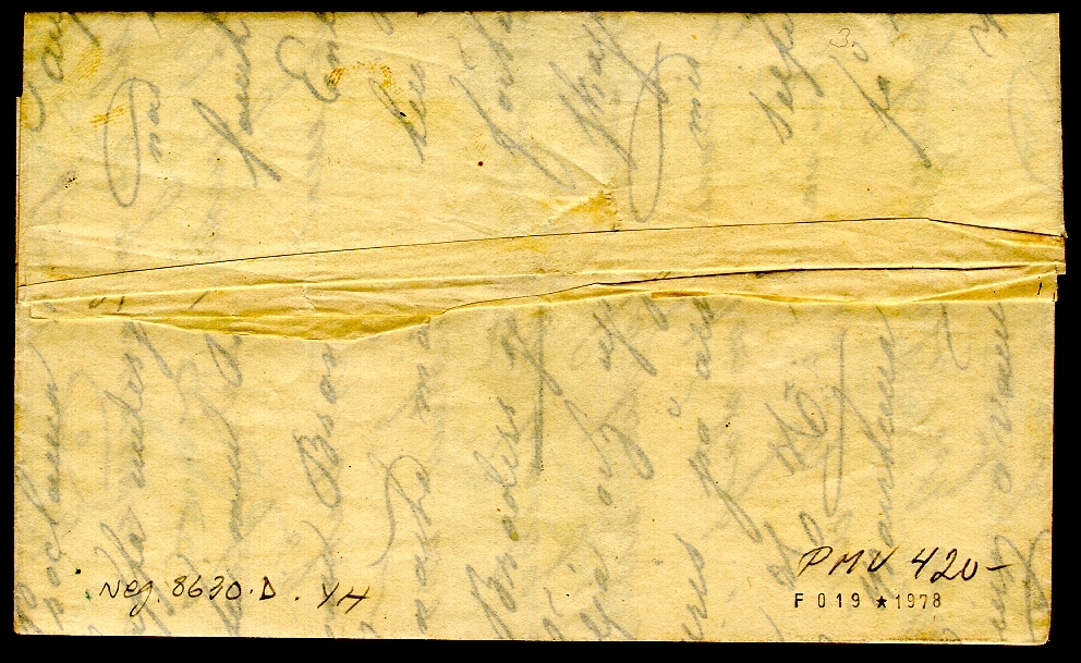 Brev avsänt från postkontoret i Södertälje den 31 maj 1855 till O A Montelius vid Svea Hovrätt i Stockholm. Stämpeltyp: Normalstämpel 7, typ 2