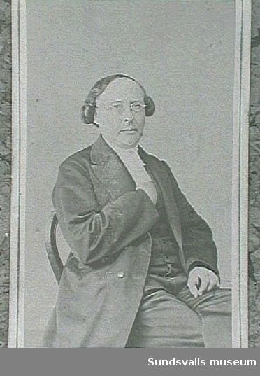 Kyrkoherde Jacob Elias Grahn, far till Malla (Magdalena) Thuresson.
