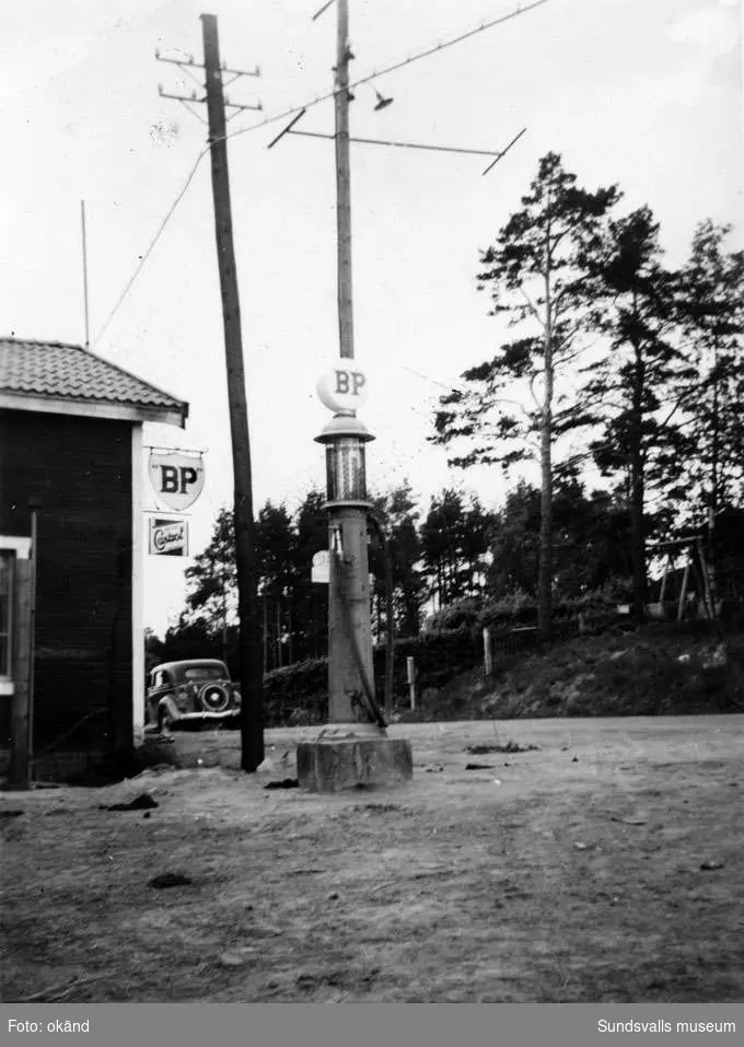 BP-stationen Fränsta, Ånge.