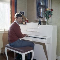 Hjemme hos Per Asplin.