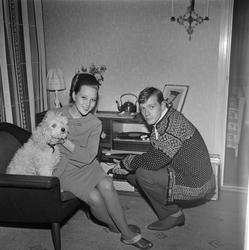 Hjemme hos Grethe Kausland.