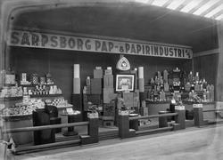 Østfoldutstillingen i Sarpbsborg 1930. 
Utstillingsinteriør