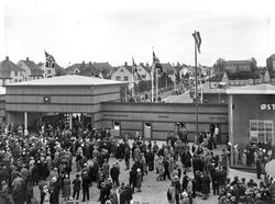 utstilling, Østfoldutstillingen, inngangsparti, publikum, hu