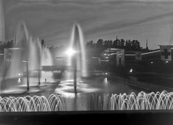 utstilling, Østfoldutstillingen, eksteriør, fontene,Østfold