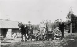 sagbruk, gruppe11, menn, sagmannskap,