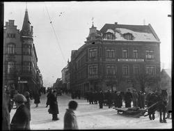 St. MAriegate i Sarpsborg. i krysset med Sannesundveien og T