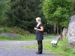 Bursdag til Henriette Marie  Homann på Berg-Kragerø Museum. 