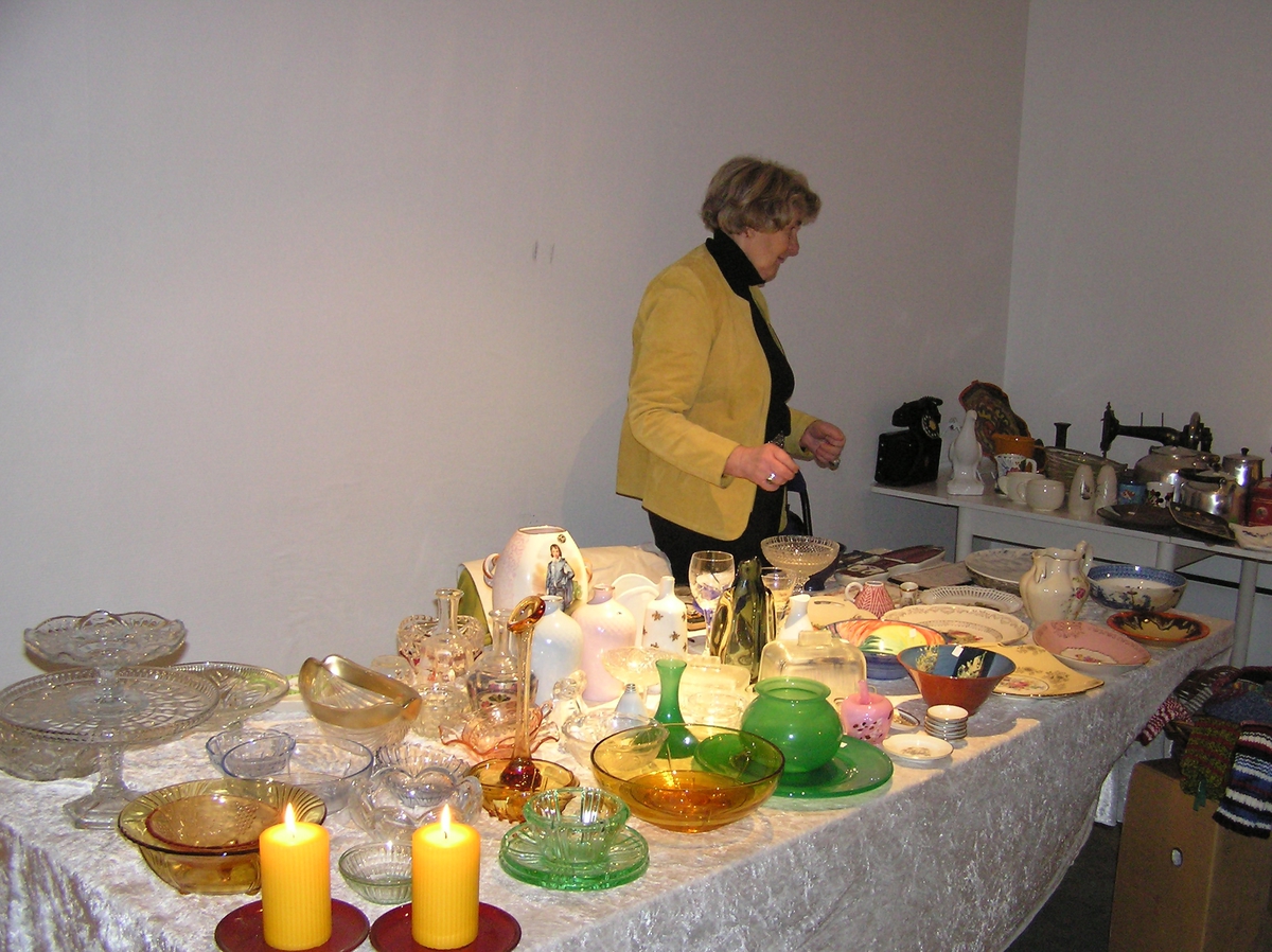 Samlerdag på Berg-Kragerø Museum. Mars 2008