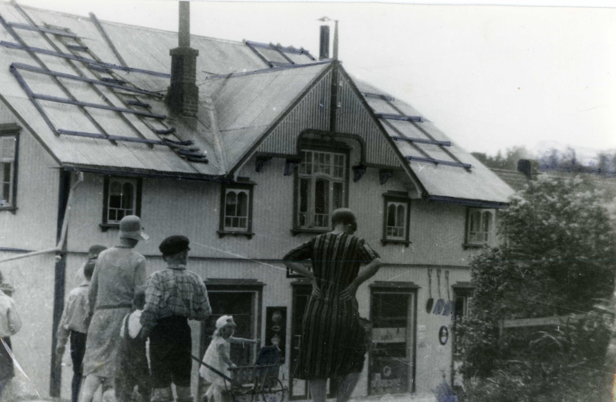 Butikken Jørgensen i Kilen. Ca. 1920 - 40