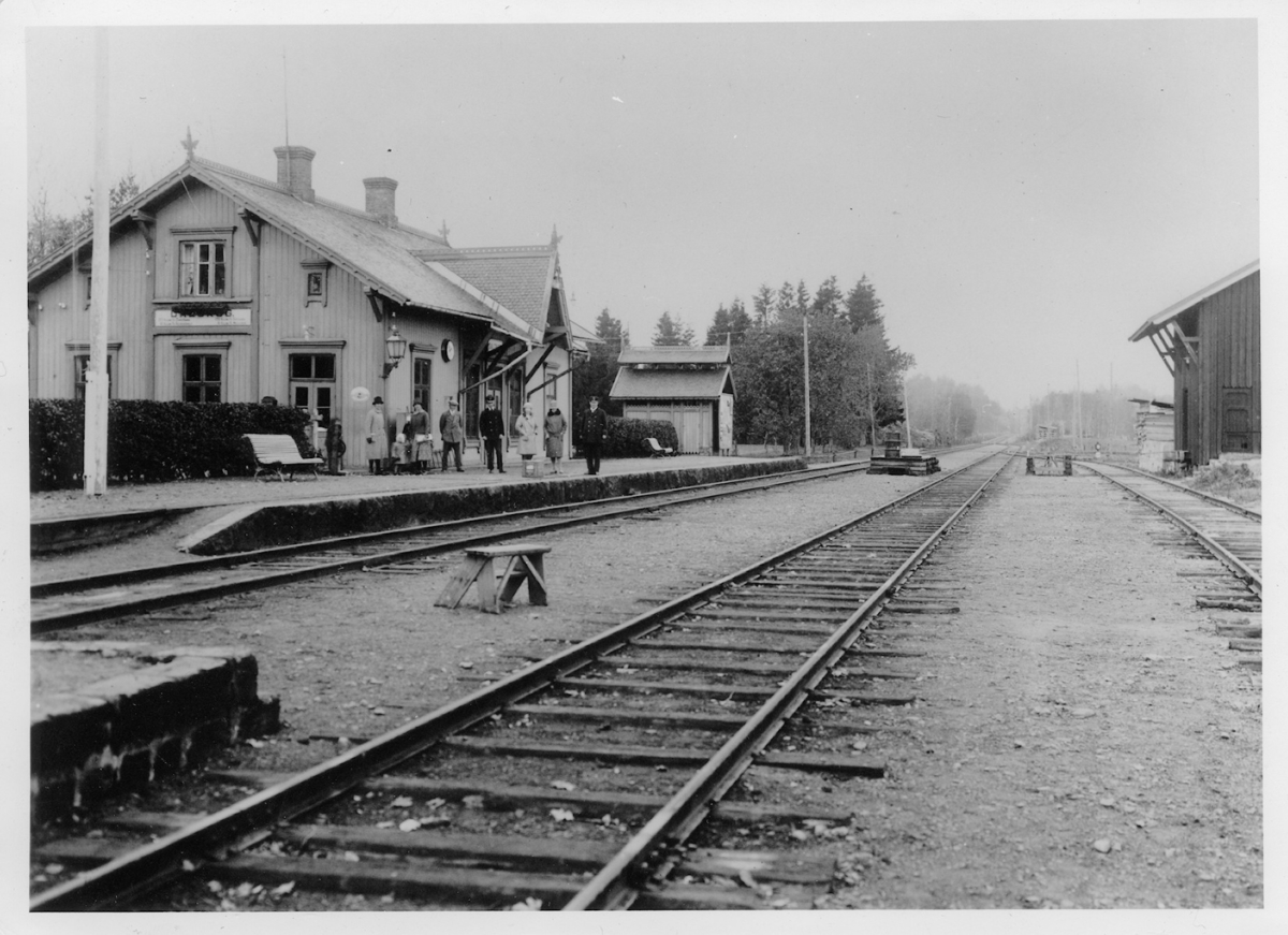Dalskog, Järnvägsstation