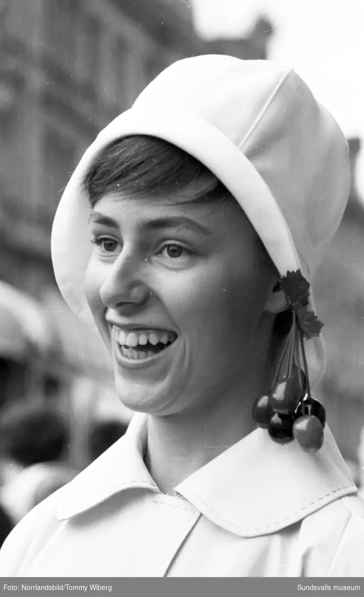 Hattparaden i Sundsvall 1961.