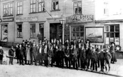 Trondheim ved Dampsekspedisjonen til "Hvide Stjerne Linien "