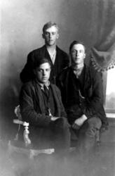 Kristian og Asbjørn Lysø og Harald Barø