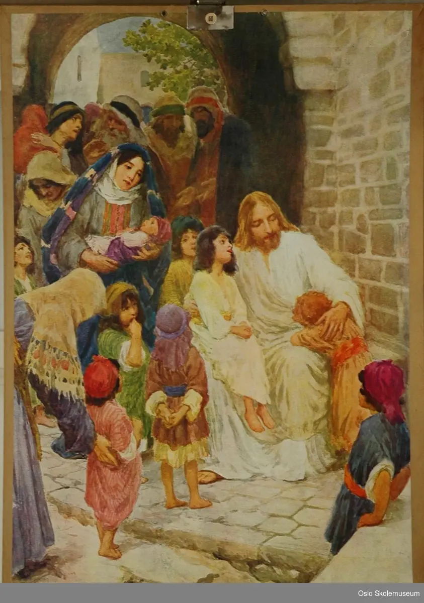 Bibelhistorie: Jesus velsigner de små barna.