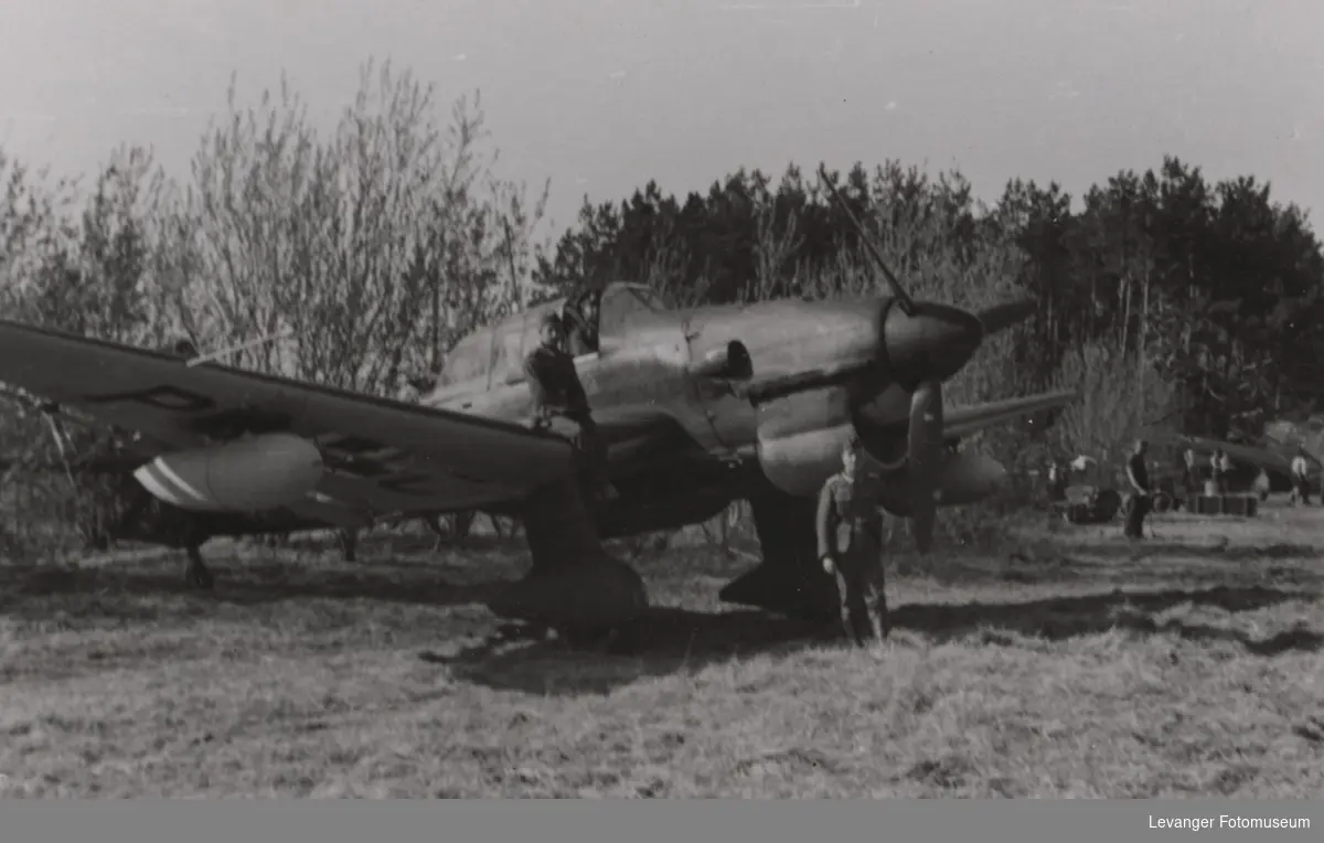 Junkers 87R Stuka, muiligens på Værnes.
