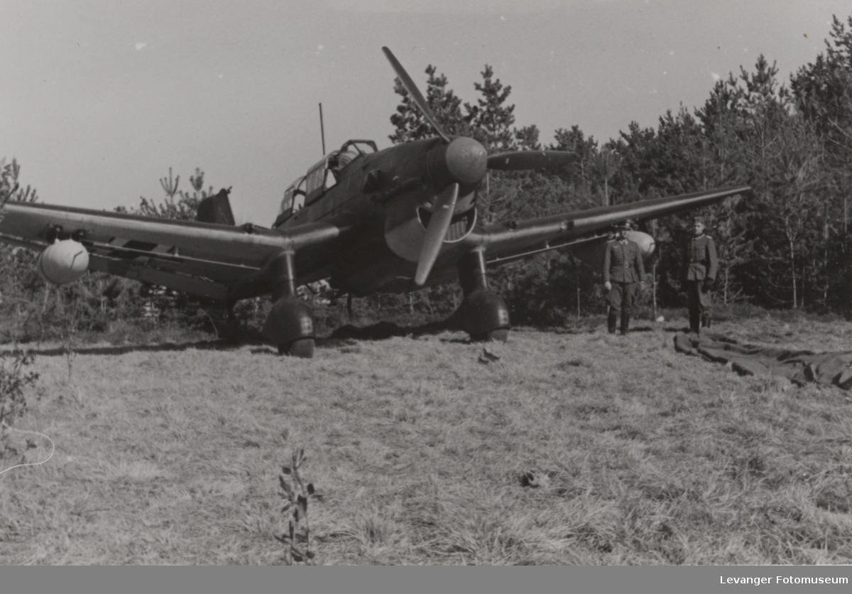 Junkers 87R Stuka, muiligens på Værnes.